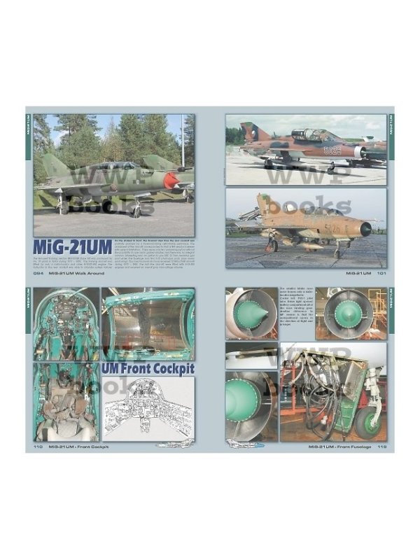 MiG-21MF/UM in Detail book by Wings and Wheels publications (WWP), soviet  fighter aircraft